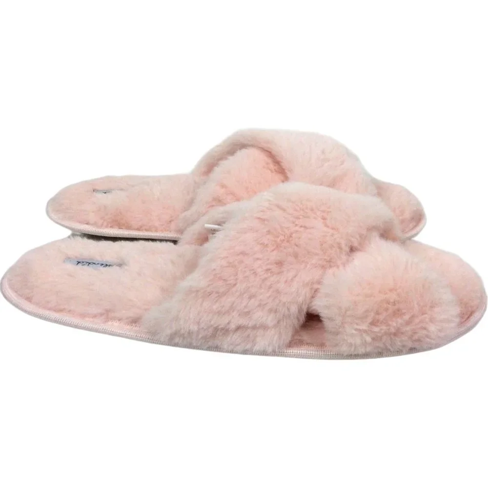 Splendid EUC Pink Cozy Slippers Size Medium/Large - Picture 2 of 7